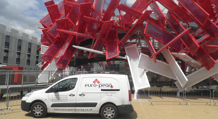 Flooring for Coca Cola at the Olympic Site Featured Image