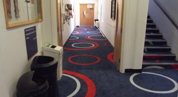 College Corridor Flooring in Surrey